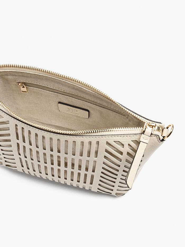 Delikli Çapraz Askılı Çanta