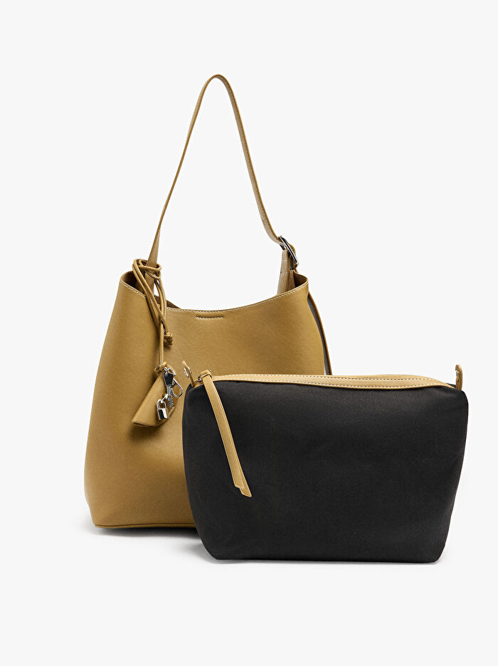 İçi Çıkarılabilir Omuz Çantası