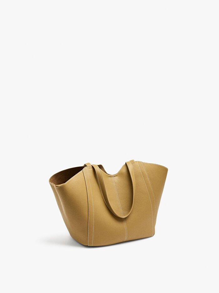 İçi Çıkarılabilir Shopper Çanta