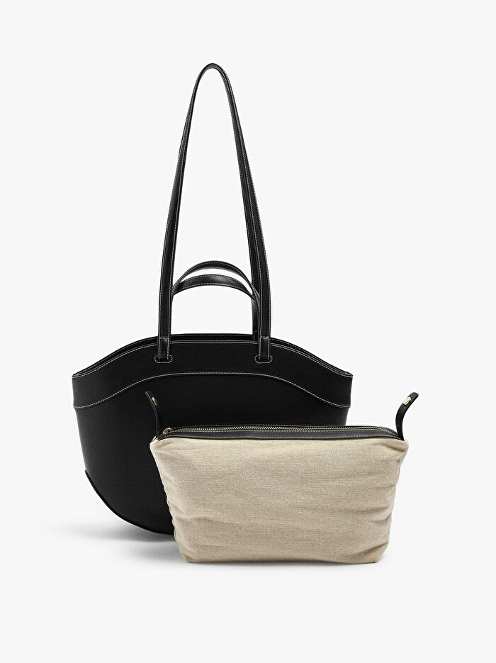 İçi Çıkarılabilir Tote Çanta