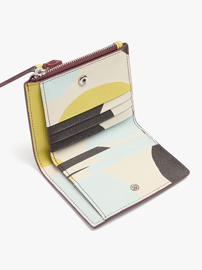 Dokulu Desenli Cüzdan