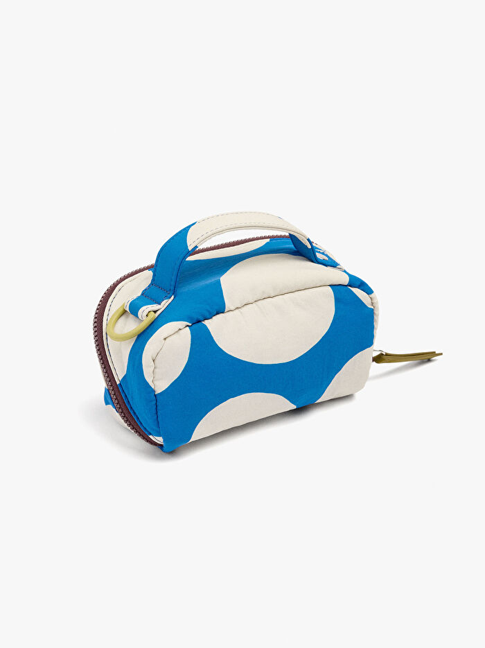 Desenli Teknik Kumaş Çok Amaçlı Çanta