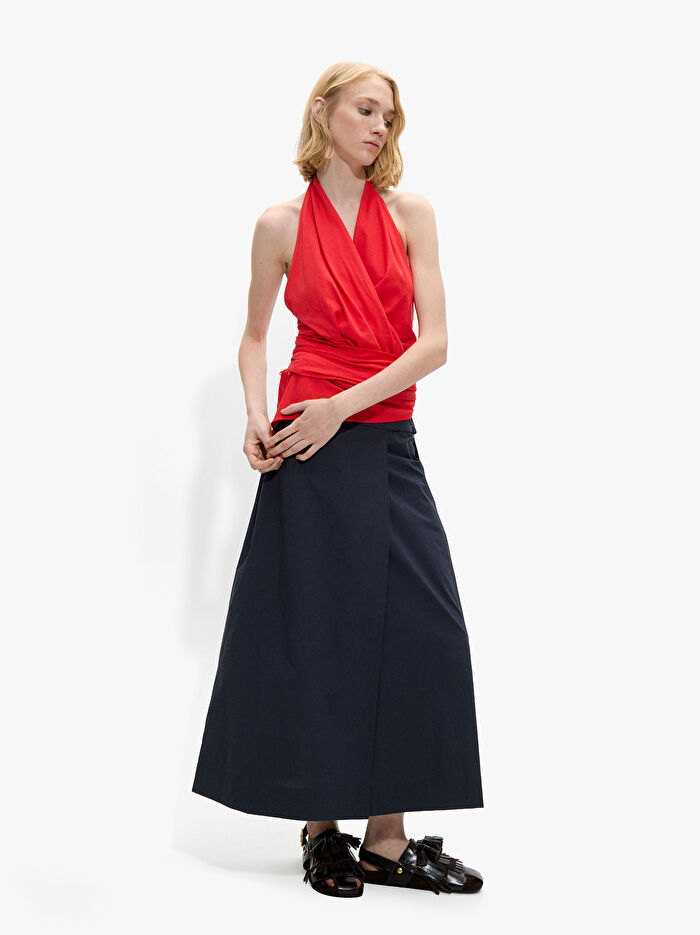 %100 Pamuk Uzun Etek