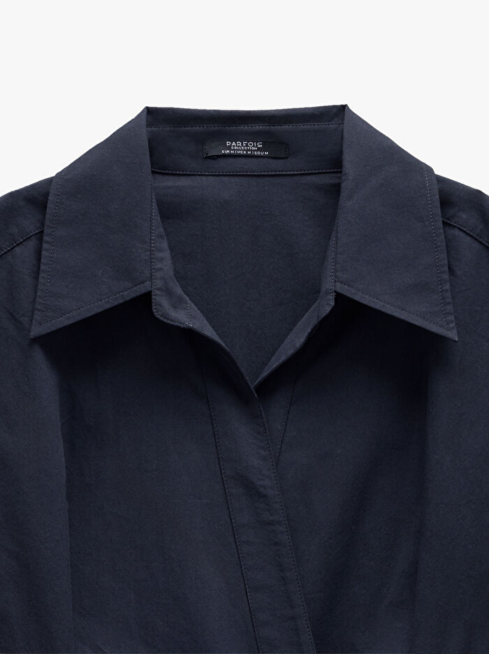 %100 Pamuk Uzun Elbise