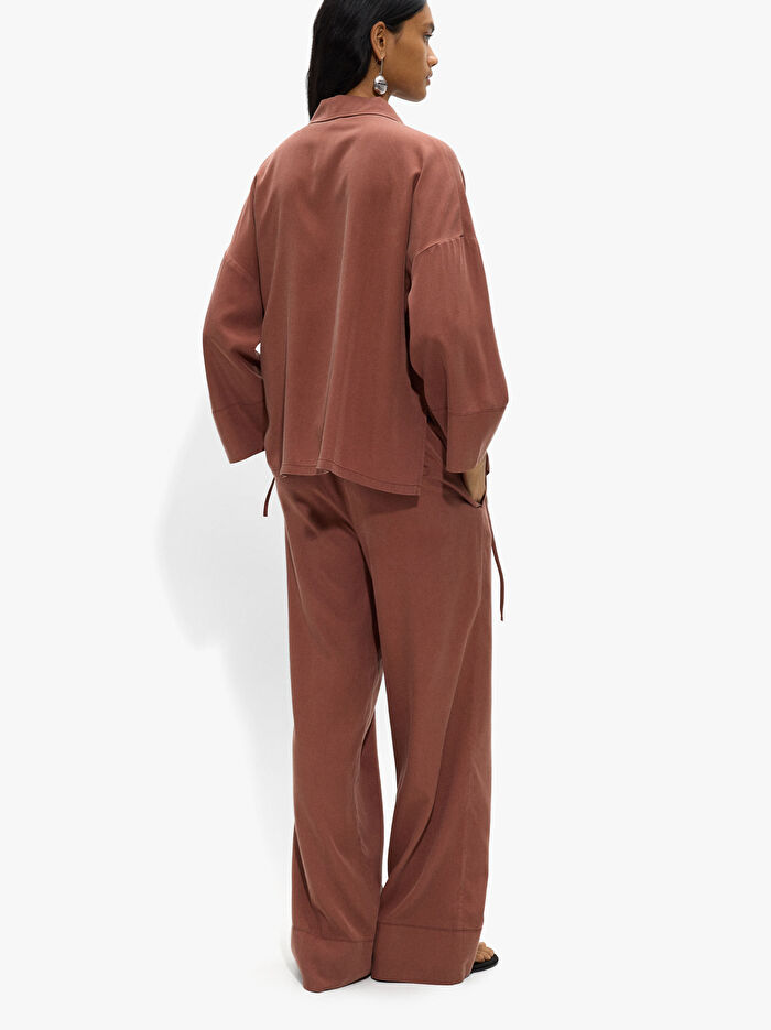 Cepli Dökümlü Pantolon