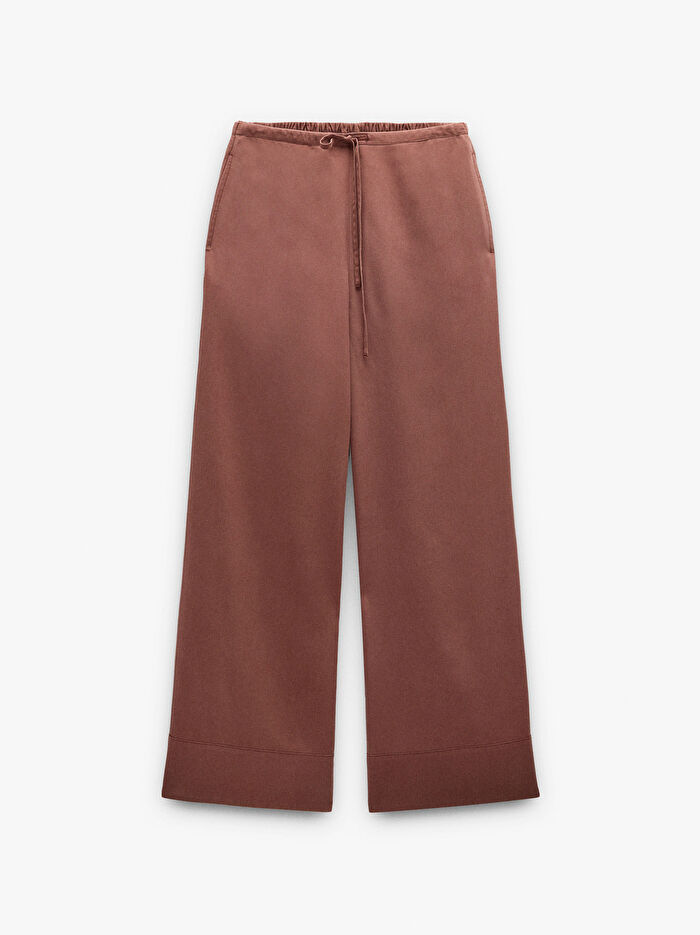 Cepli Dökümlü Pantolon