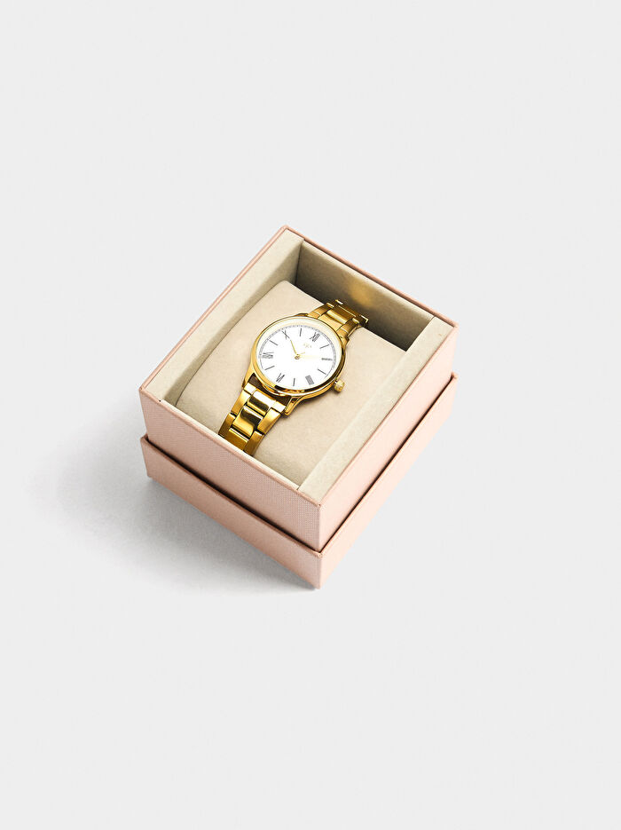 Paslanmaz Çelik Kayışlı Saat