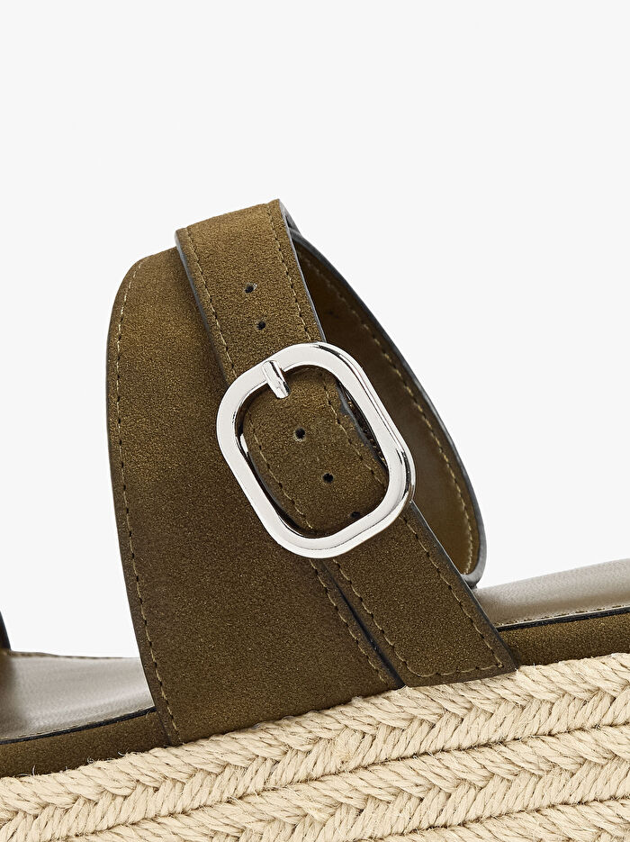 Toka Detaylı Platform Sandalet