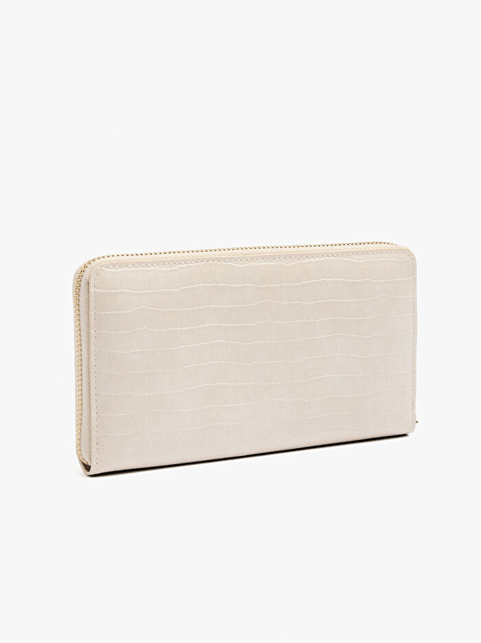 Hayvan Desenli ve Kapaklı Cüzdan