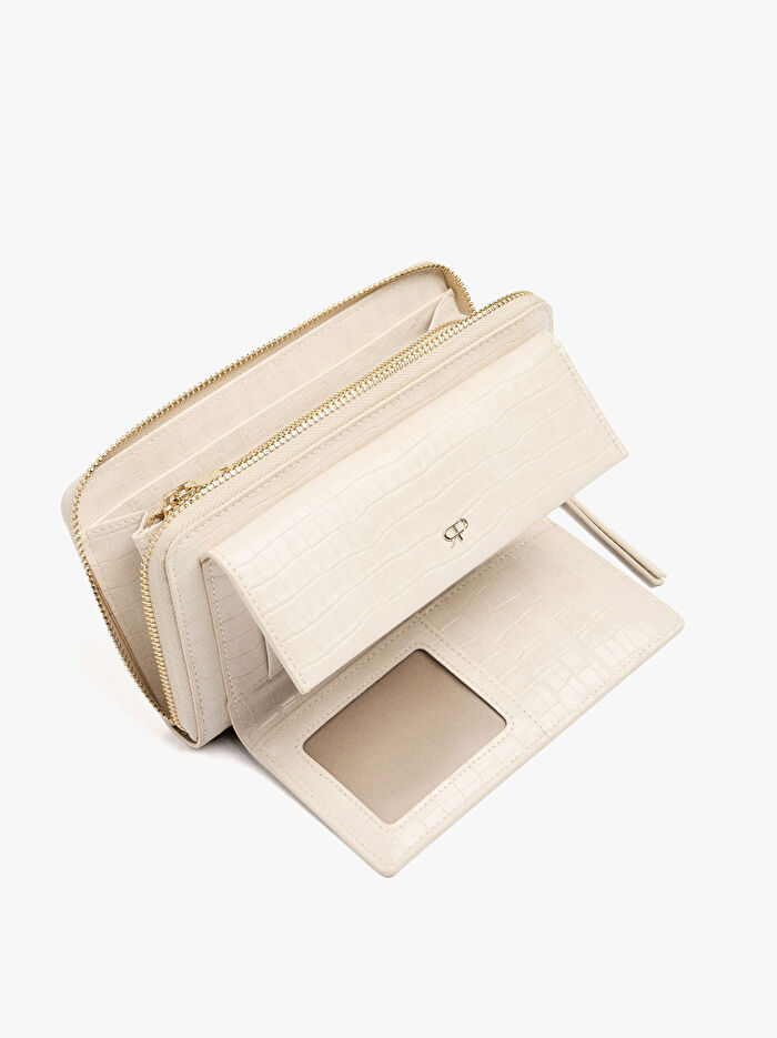 Hayvan Desenli ve Kapaklı Cüzdan