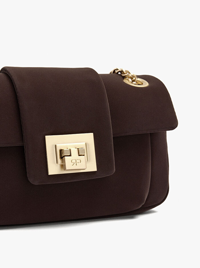 Yastıklı Yumuşak Dokulu Omuz Çantası