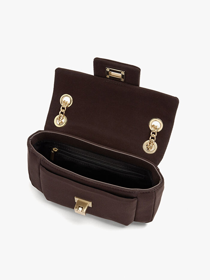 Yastıklı Yumuşak Dokulu Omuz Çantası