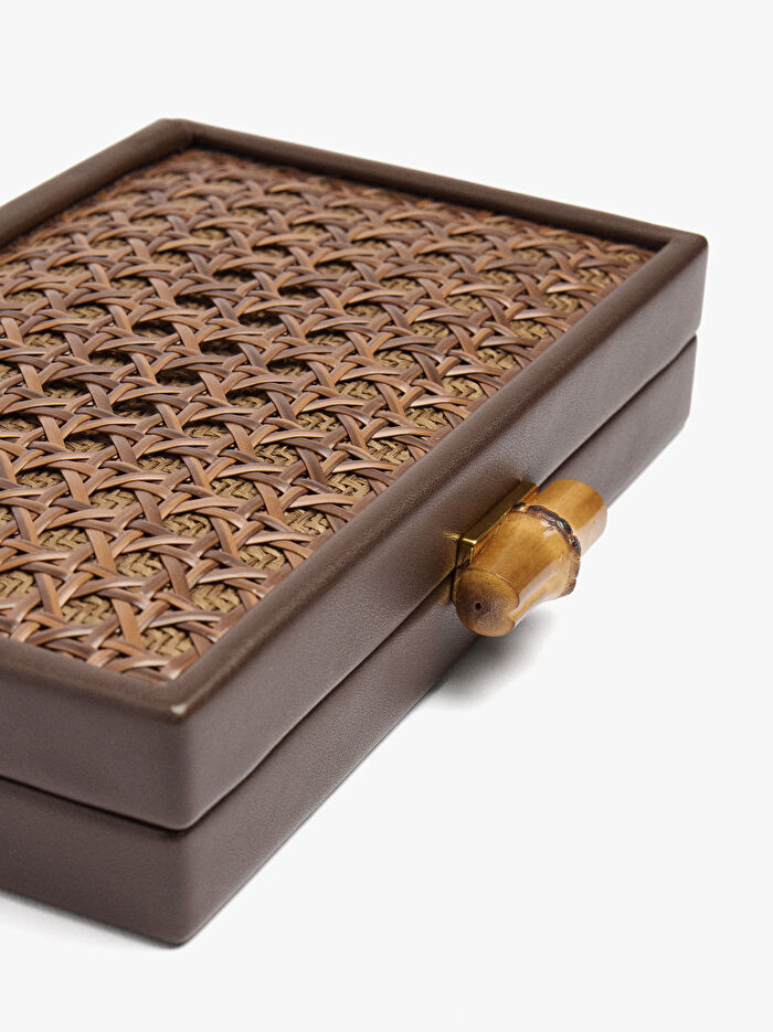 Desenli Parti Çantası