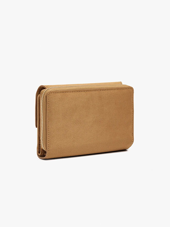 Deri Görünümlü Cüzdan