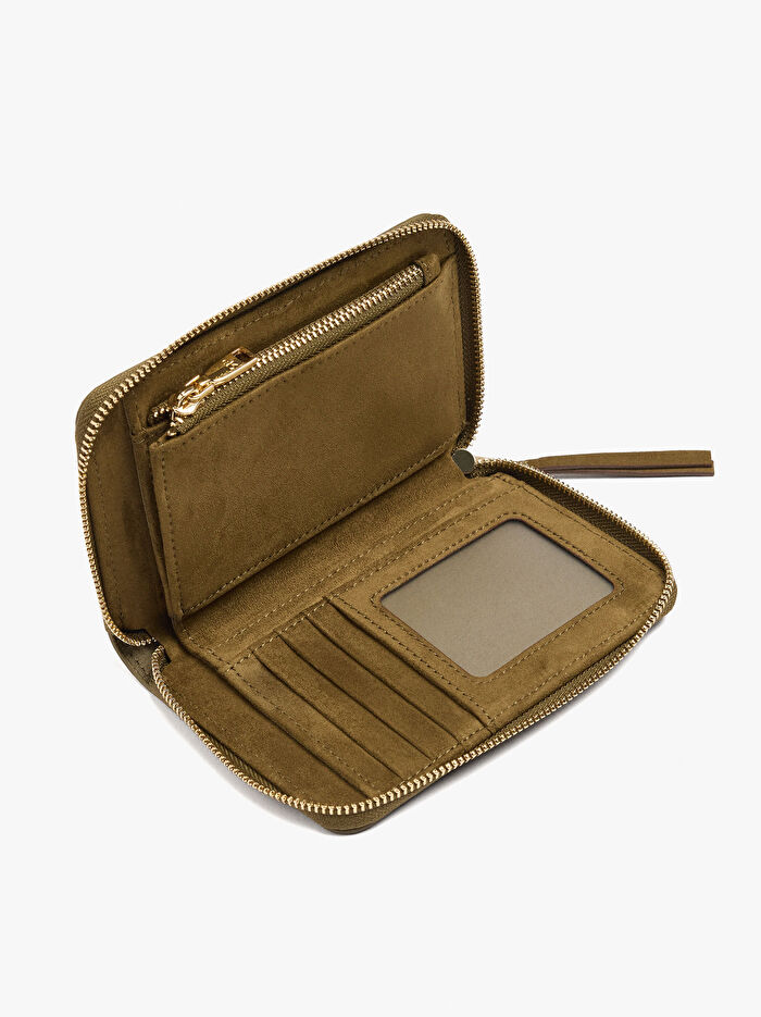 Deri Efektli Cüzdan