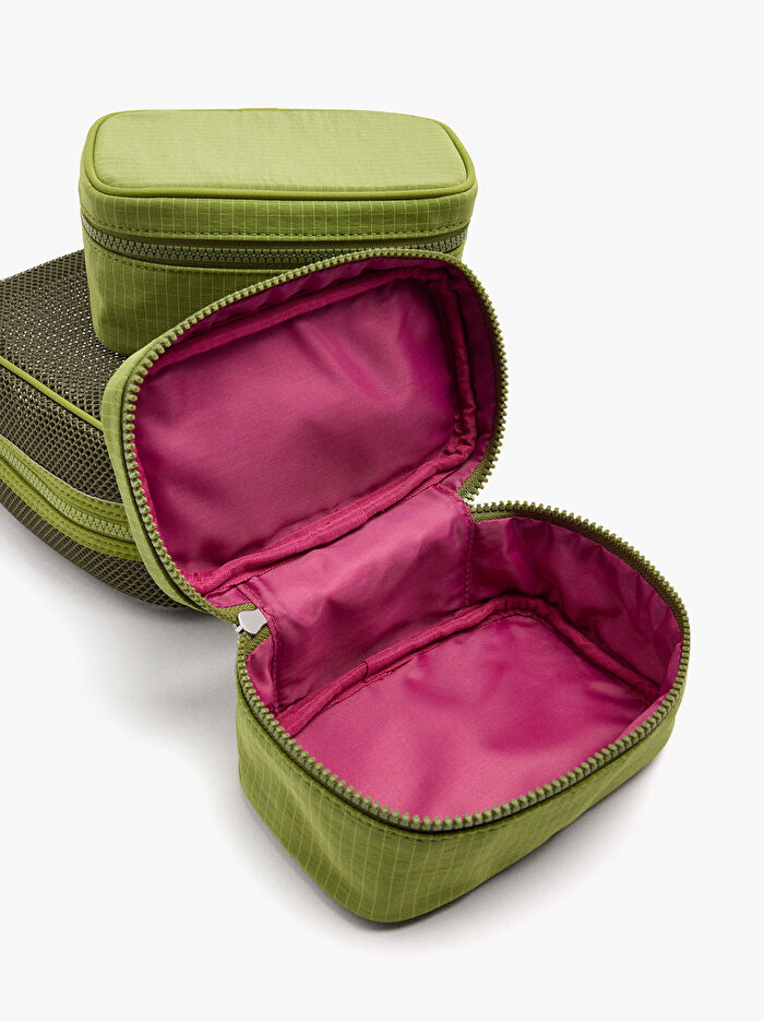 Cepli File Makyaj Çantası