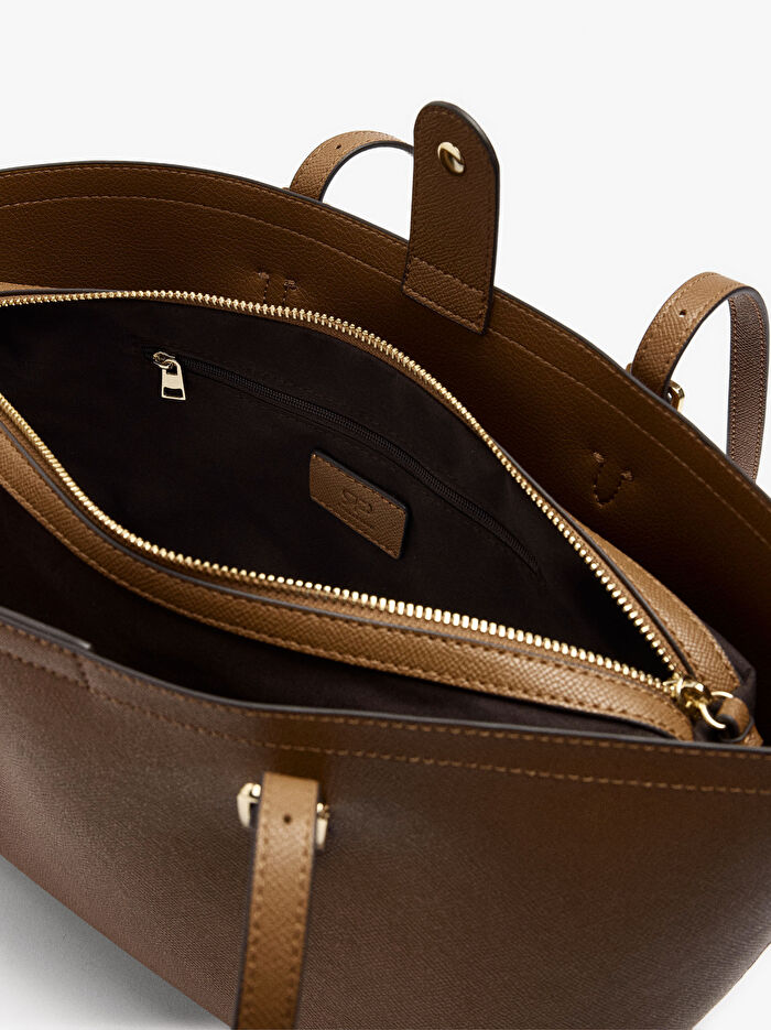 İçi Çıkarılabilir Shopper Çanta