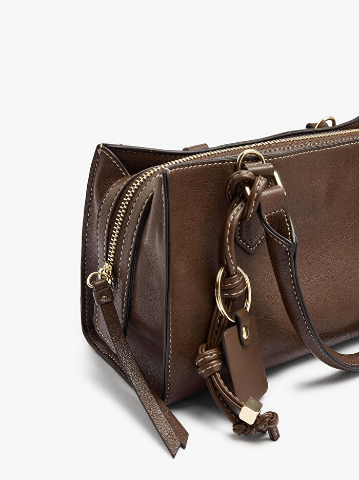 Charm'lı Tote Çanta