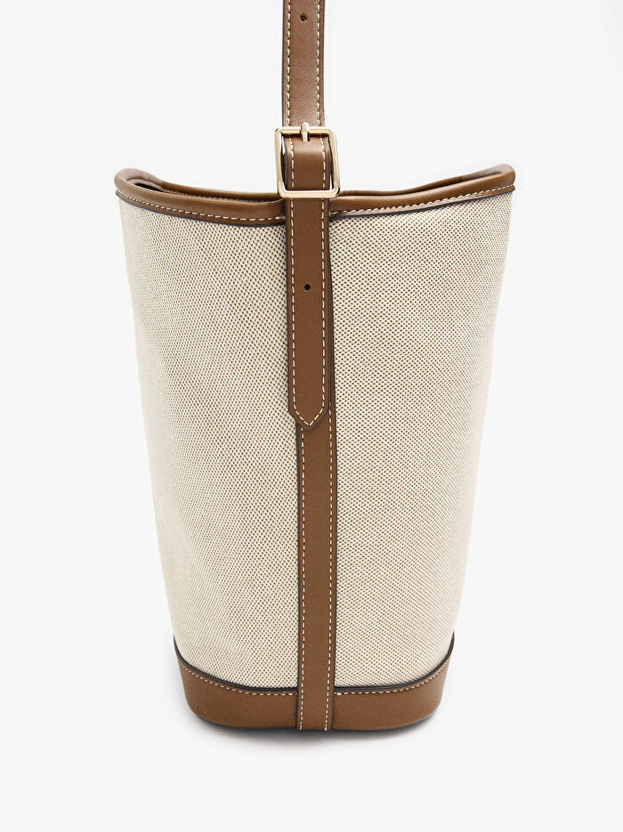 Kanvas Bucket Çanta