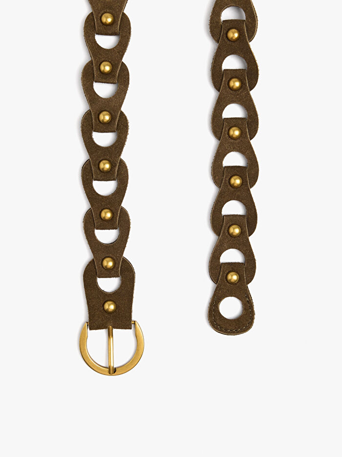 Zımba Detaylı Kemer