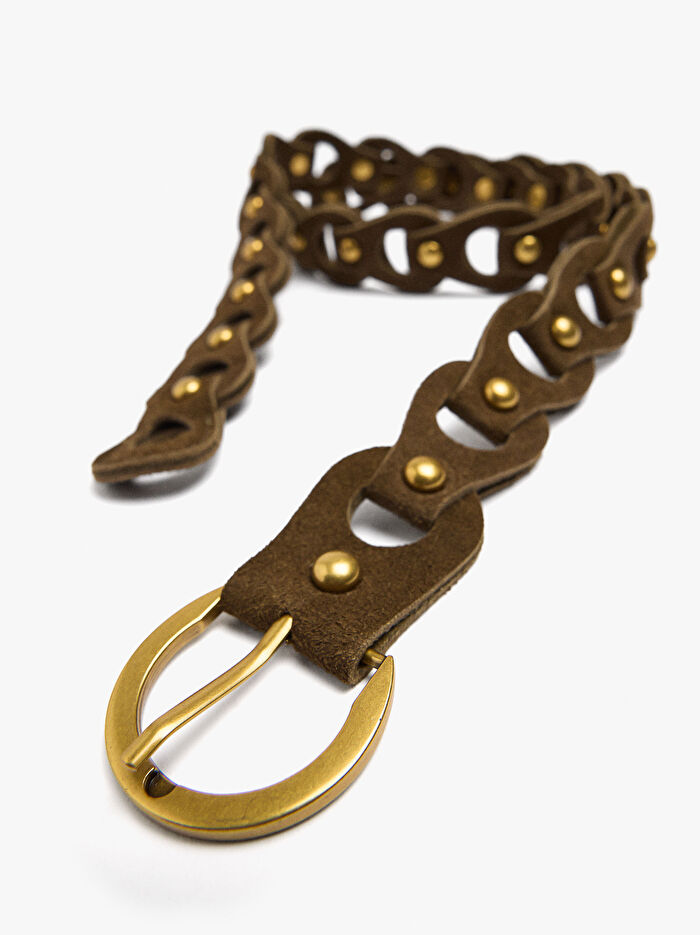 Zımba Detaylı Kemer