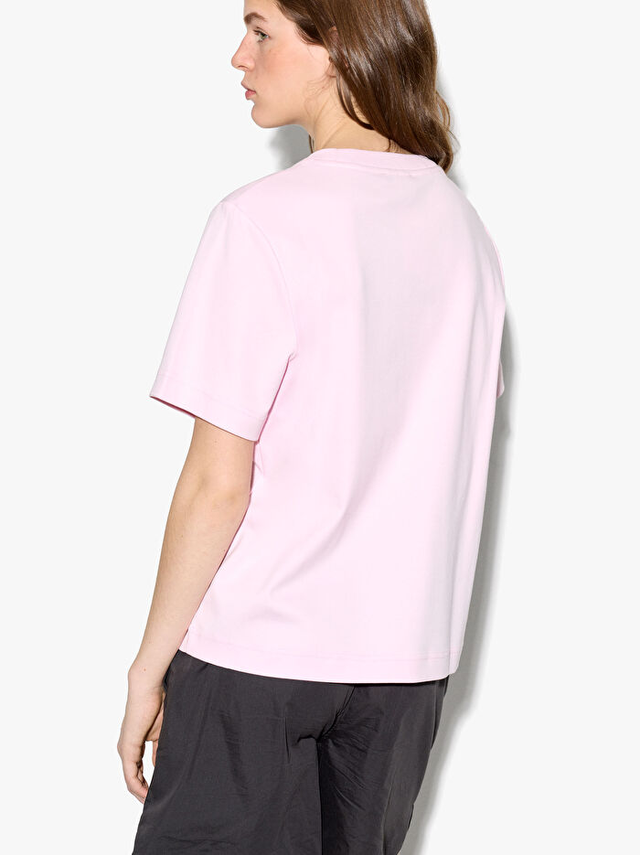 Düz Pamuklu T-Shirt