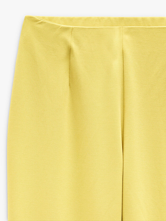 Beli Lastikli Dökümlü Pantolon