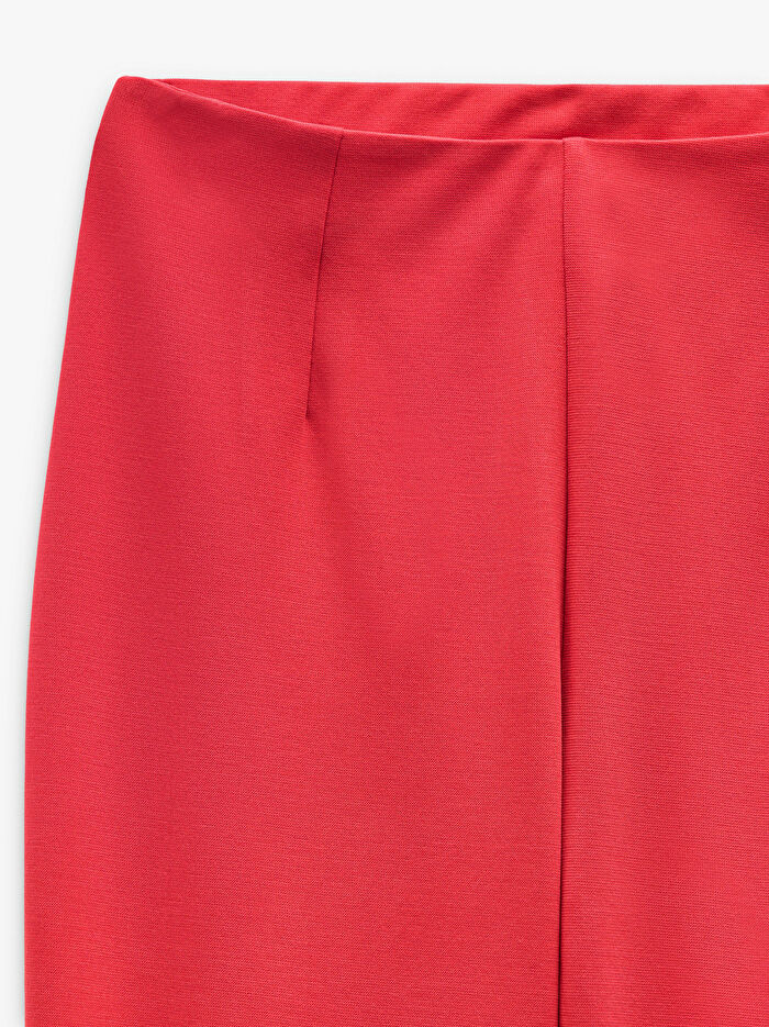 Beli Lastikli Dökümlü Pantolon