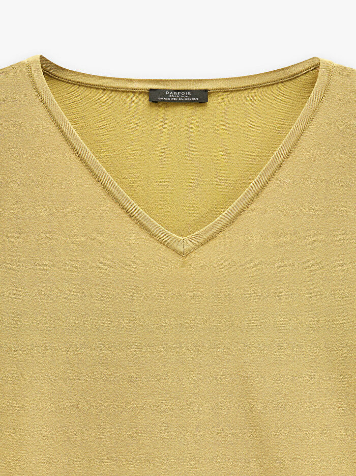 Kısa Kollu Örme Kazak