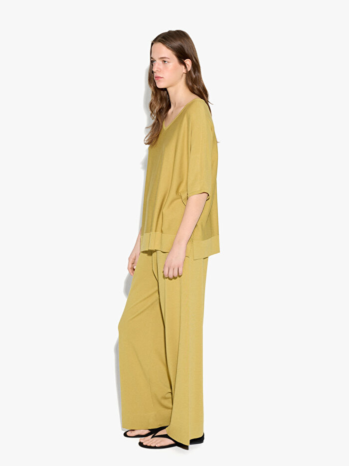 Elastik Bel Örme Pantolon