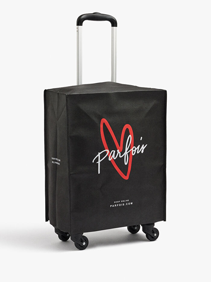 Teknik Kumaş Çekçekli Valiz