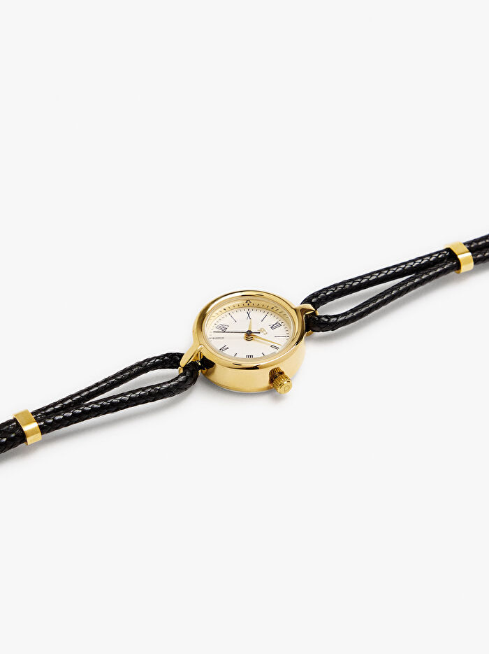 Kordonlu Yuvarlak Saat