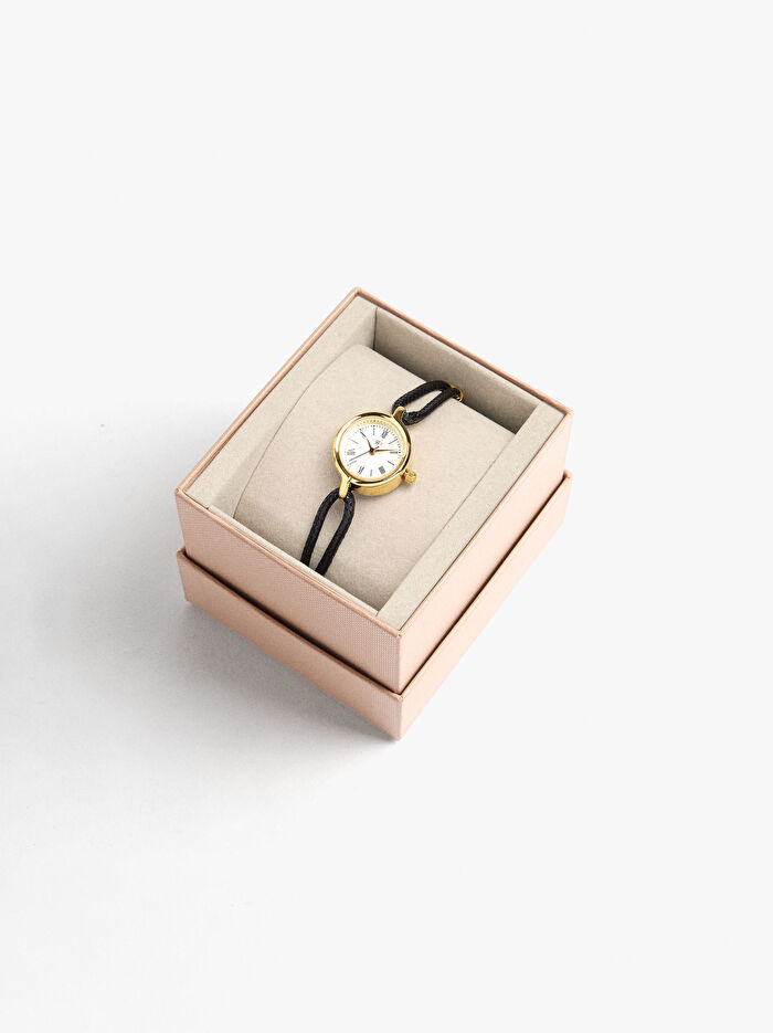 Kordonlu Yuvarlak Saat