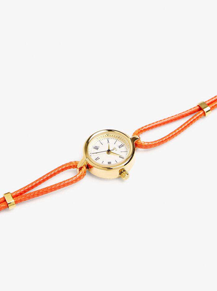 Kordonlu Yuvarlak Saat