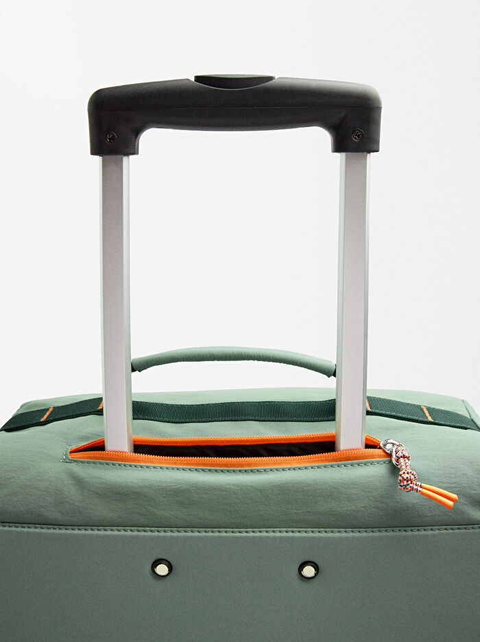 Askılı Teknik Kumaş Seyahat Valizi