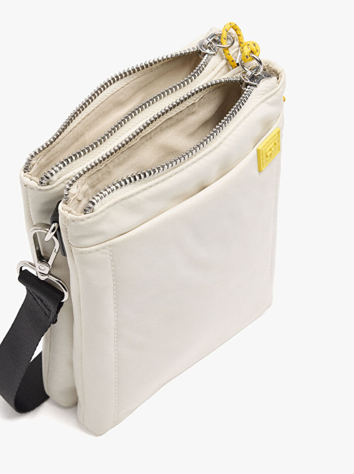 Teknik Kumaş Çapraz Çanta