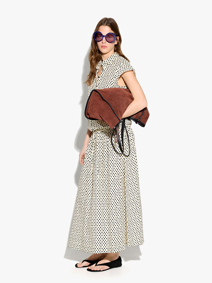 %100 Pamuk Geometrik Desenli Gömlek