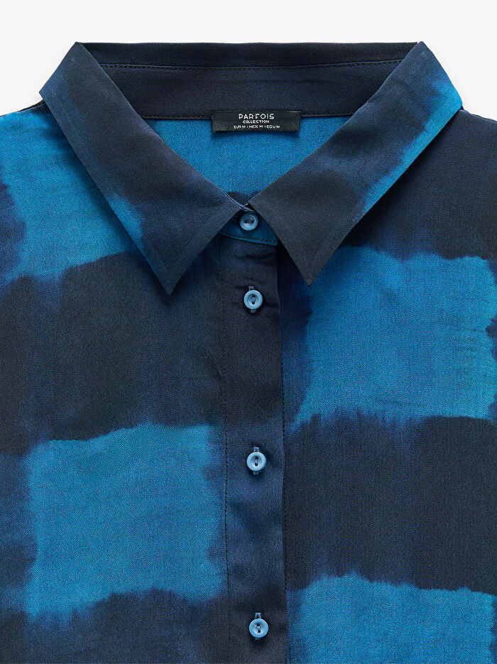 Kareli Dökümlü Gömlek