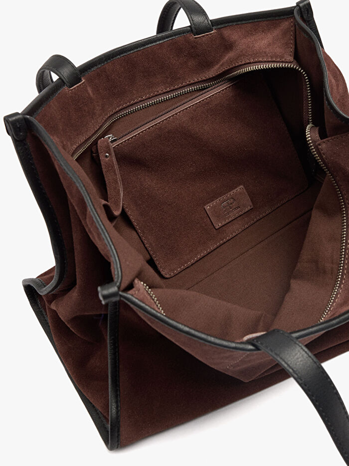 Deri Shopper Çanta