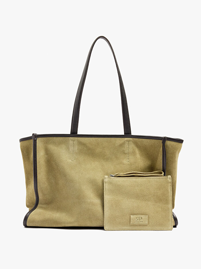 Deri Shopper Çanta