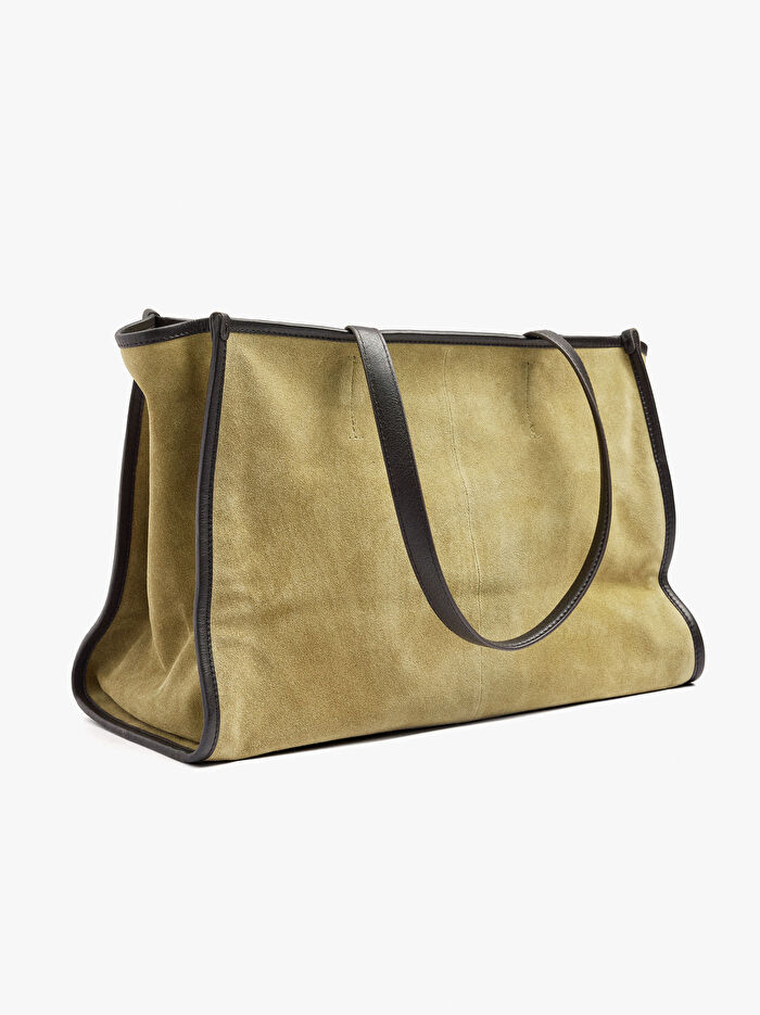 Deri Shopper Çanta
