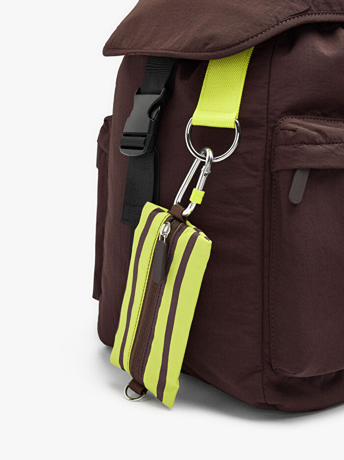 Askılı Teknik Kumaş Sırt Çantası