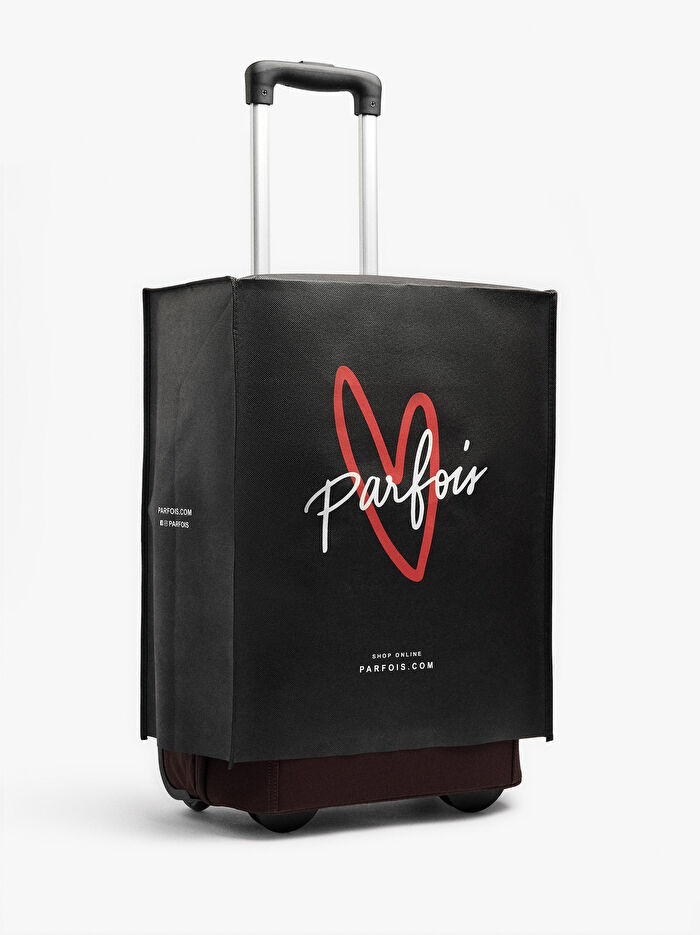 Teknik Kumaş Çekçekli Valiz