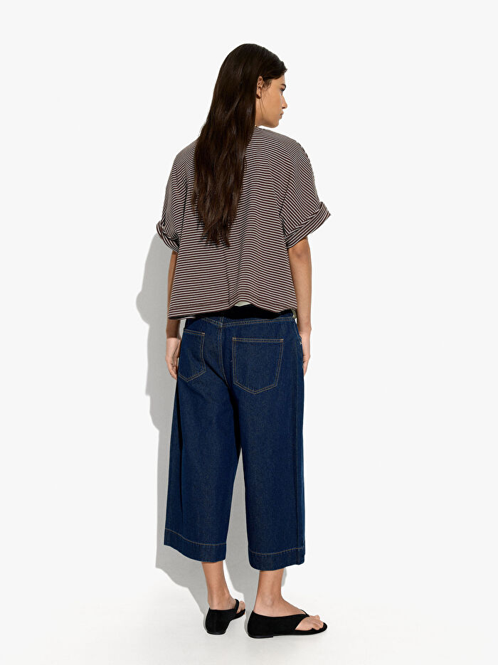 %100 Pamuk Denim Pantolon