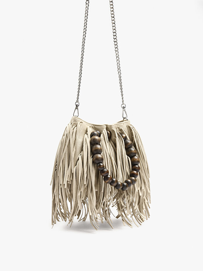 Püsküllü El Çantası