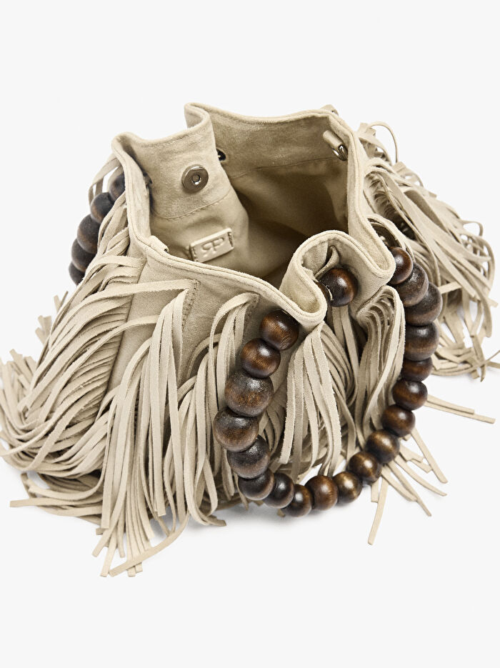 Püsküllü El Çantası