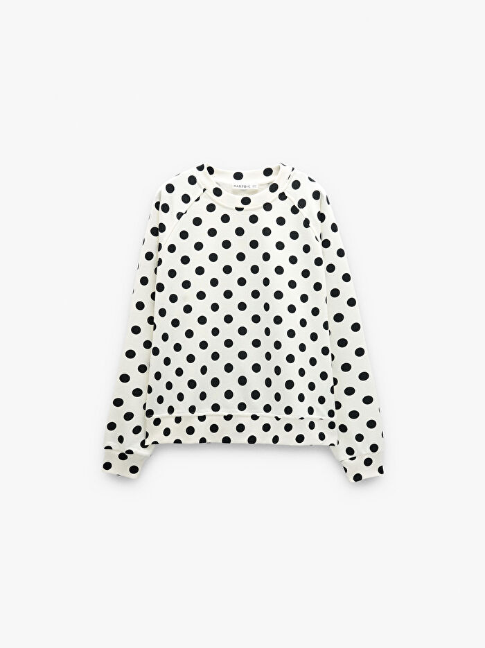 Pamuklu Pamuklu Sweatshirt