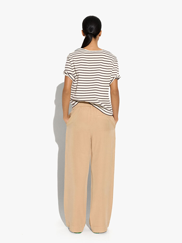 %100 Liyosel Düz Pantolon