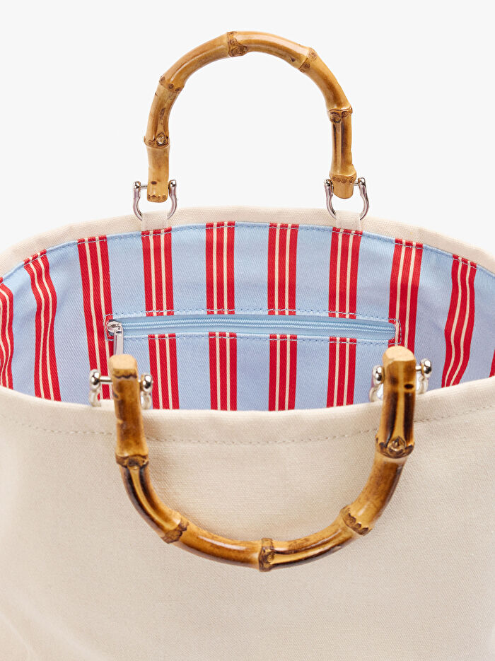 Kanvas Tote Çanta - L