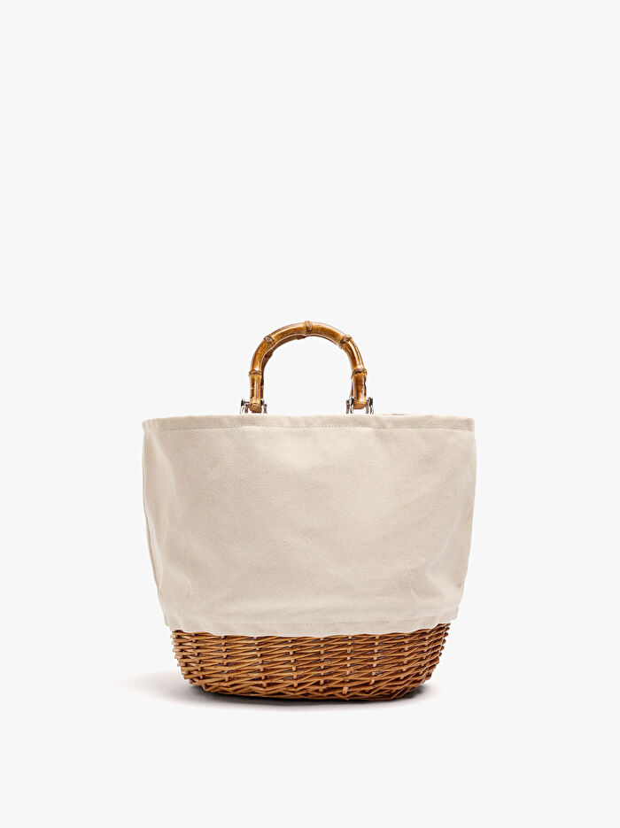 Kanvas Tote Çanta - L